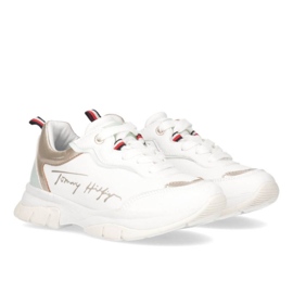 Pantofi Tommy Hilfiger W T3A4-32164-0289X048 alb 1