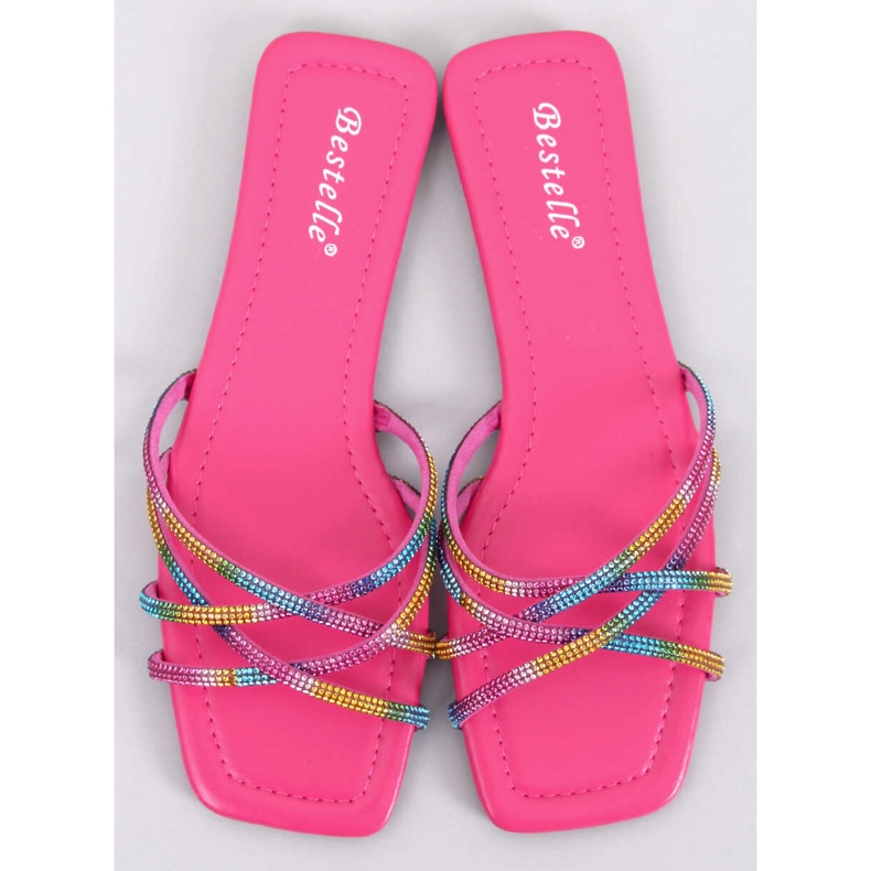 Papuci Rexha Fuchsia Strass roz 1