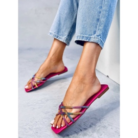 Papuci Rexha Fuchsia Strass roz 2
