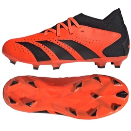 Pantofi de fotbal Adidas Predator Accuracy.3 Fg Jr GW4608 portocale portocale si rosii 1