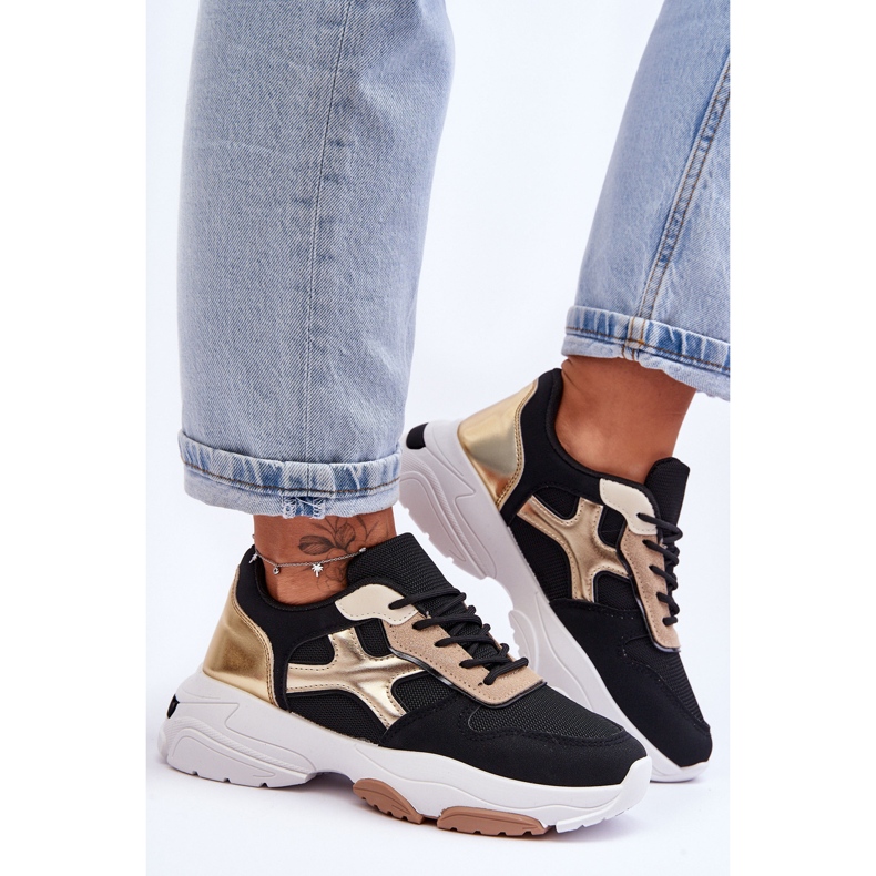 PS1 Pantofi de damă cu șireturi Black Cortes negru 1