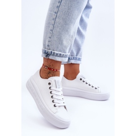 Pantofi de damă cu platformă Big Star LL274A177 alb 1