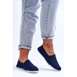 Pantofi de damă Versali Slip-On, bleumarin albastru 3