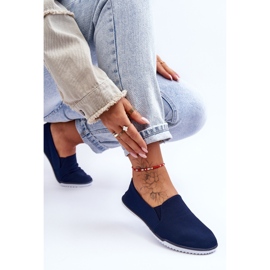 Pantofi de damă Versali Slip-On, bleumarin albastru 4