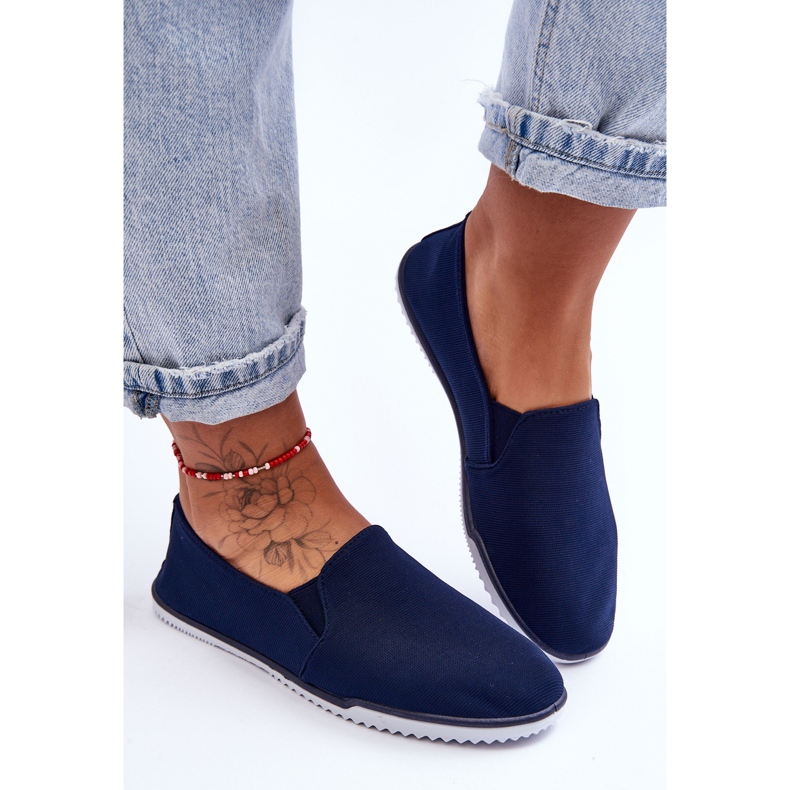 Pantofi de damă Versali Slip-On, bleumarin albastru 2