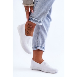PE1 Pantofi Slip-On de damă, alb Lento 1