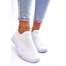 Încălțăminte sport de damă Slip-on Big Star DD274460 Alb 4