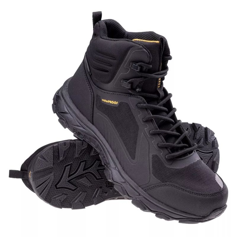 Pantofi de trekking Elbrus Hixon Mid Wp C 92800442320 negri negru 3