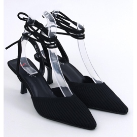 Ace de șosete Cordier Black cu toc deschis negru 1