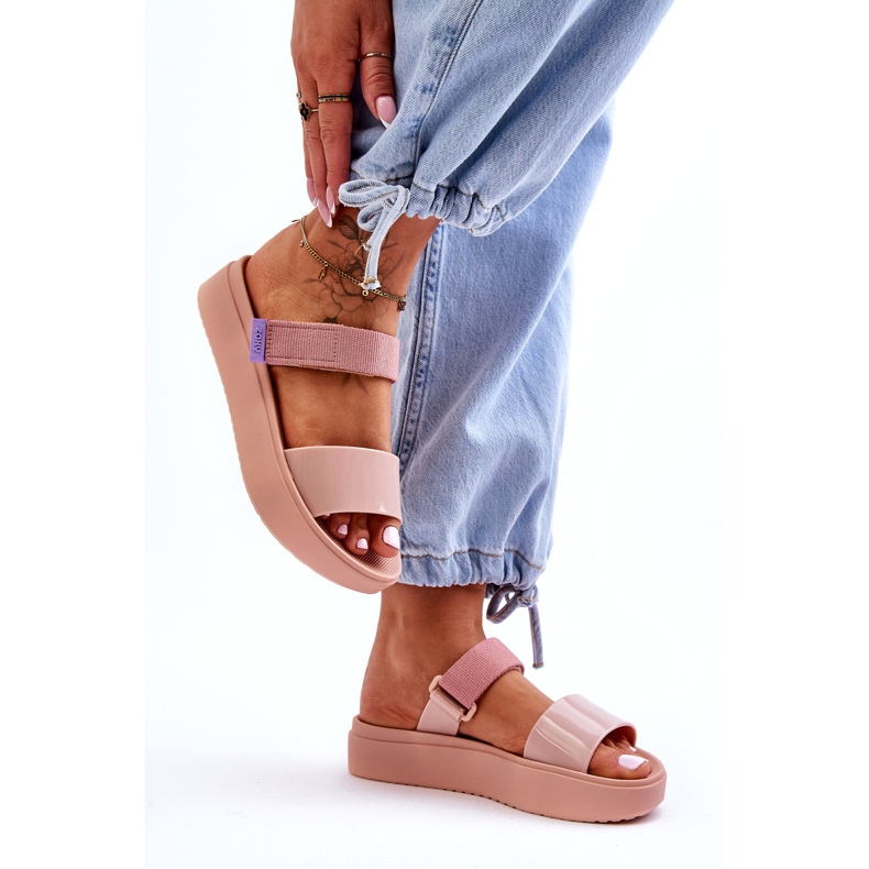 ZAXY Papuci vegani cu velcro HH285284 roz 2