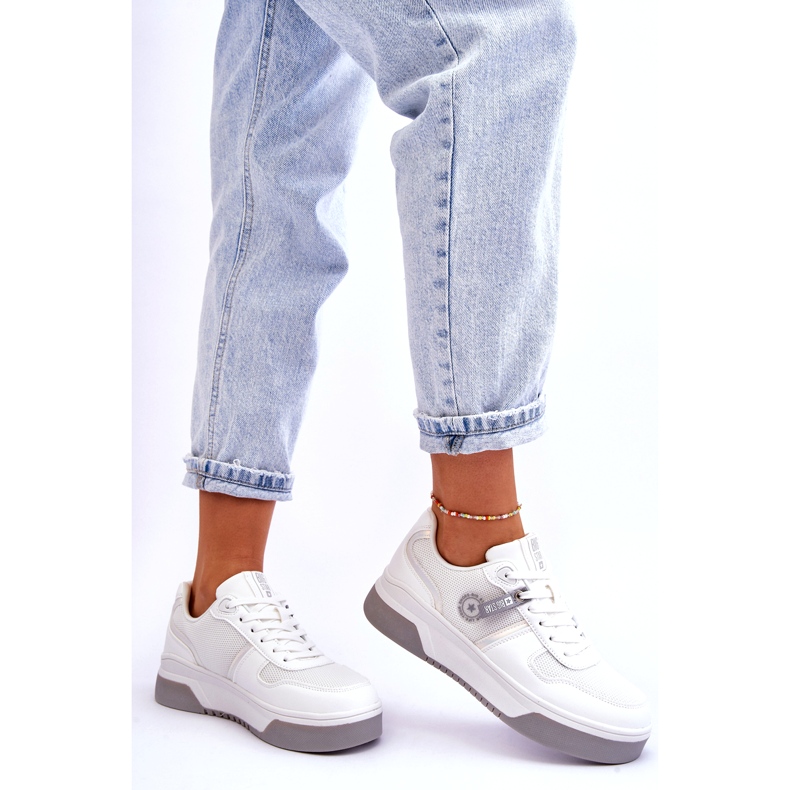 Pantofi clasici cu sistem de spumă cu memorie Big Star LL274A024 Alb 2 Pantofi clasici cu sistem de spumă cu memorie Big Star LL274A024 Alb 2