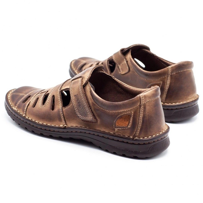 Joker Încălțăminte ajurată pentru bărbați 501 maro 4