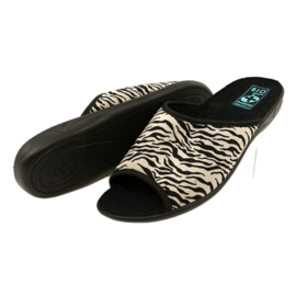Adanex Papuci dama Sara 15773 Imprimeu leopard negru 5