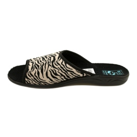 Adanex Papuci dama Sara 15773 Imprimeu leopard negru 3