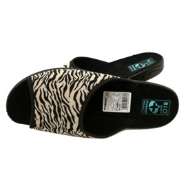 Adanex Papuci dama Sara 15773 Imprimeu leopard negru 6