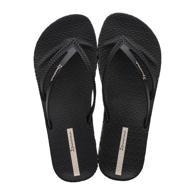Flip-flops Ipanema Bossa Soft V Fem W 82840 AG715 negru 2