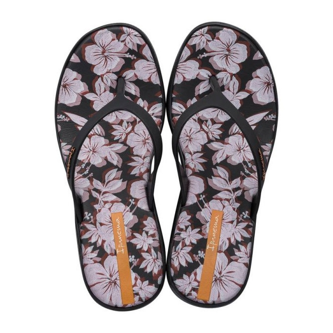 Ipanema Aloha Fem Flip Flops W 83444 AJ948 negru 2