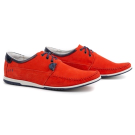 KOMODO Încălțăminte Mocasini bărbați 875 roșu 2 KOMODO Încălțăminte Mocasini bărbați 875 roșu 2