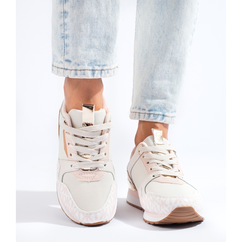 Pantofi sport dama bej Shelovet 2