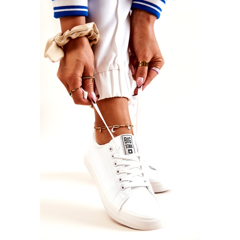 Tenisi din piele Big Star JJ274311 Alb 1