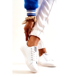 Tenisi din piele Big Star JJ274311 Alb 3 Tenisi din piele Big Star JJ274311 Alb 3