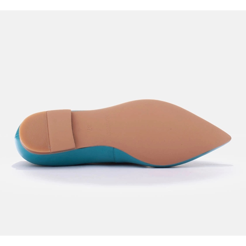 Marco Shoes Balerini subtile albastru 2