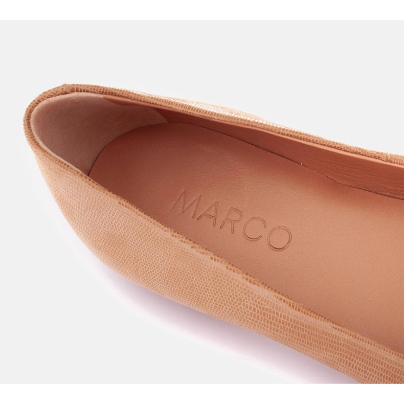 Marco Shoes Balerini ușori maro 2