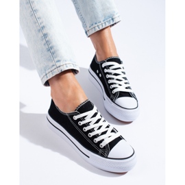 Adidasi negri Shelovet de dama negru 1