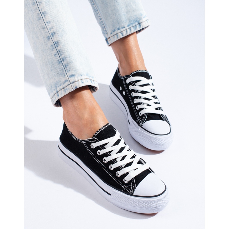 Adidasi negri Shelovet de dama negru 1