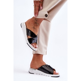 Papuci Lăcuți S.Barski AL22469 Negru 2