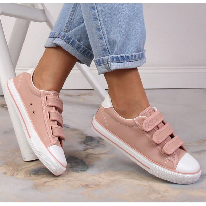 Adidași cu velcro Big Star W INT1842A roz 2
