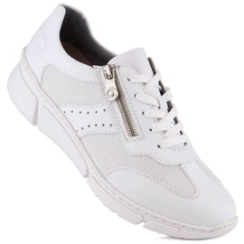 Pantofi sport comozi Rieker W RKR592 alb 1