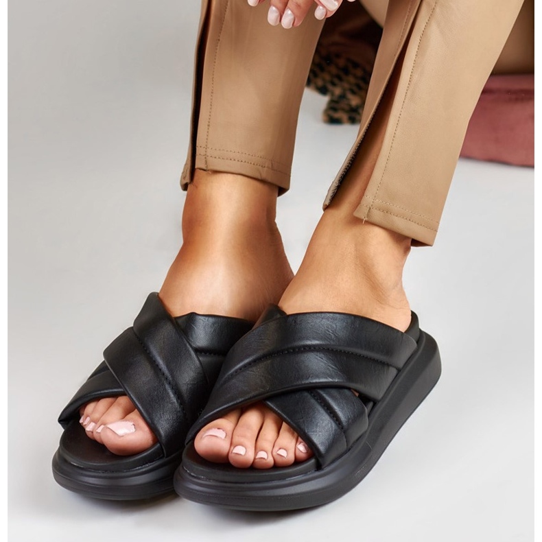 La.Fi Papuci negri clasici negru 1