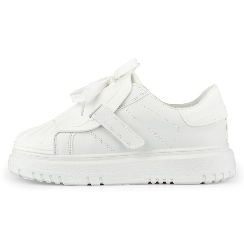 Pantofi sport de damă albi la modă 2