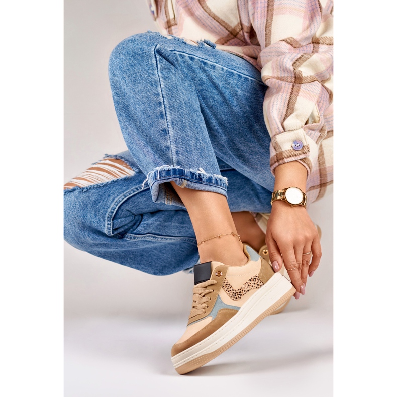 Adidasi de dama bej Lara 1