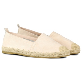 Espadrile de dama clasice bej 1 Espadrile de dama clasice bej 1