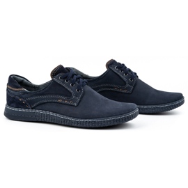 KOMODO Pantofi casual bărbați 848 bleumarin albastru 2