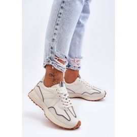 FJ1 Pantofi Sport dama Bej Faro alb 1 FJ1 Pantofi Sport dama Bej Faro alb 1