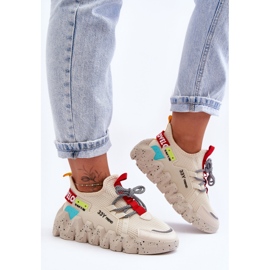 PS1 Pantofi sport la modă Beige Evolution bej 1 PS1 Pantofi sport la modă Beige Evolution bej 1