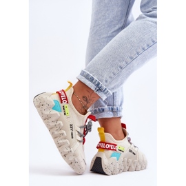 PS1 Pantofi sport la modă Beige Evolution bej 2