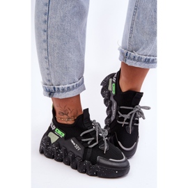 PS1 Pantofi de sport negri Evolution Fashion negru 1 PS1 Pantofi de sport negri Evolution Fashion negru 1