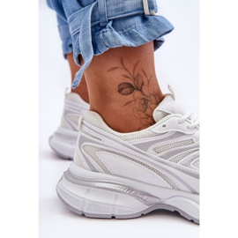 FG2 Pantofi sport cu șireturi de damă alb Emare 2 FG2 Pantofi sport cu șireturi de damă alb Emare 2