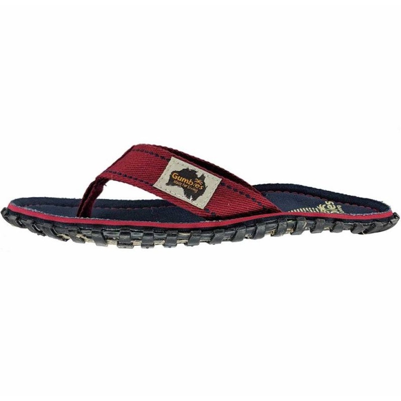 Flip-flops Gumbies Islander Navy Coast 708210945547 roșu 1