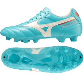 Pantofi de fotbal Mizuno Morelia Ii Club Md M P1GA231625 albastru albastru 1