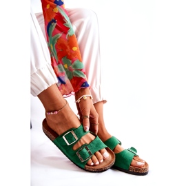 Bellucci Slip-on de damă, verde, Misandei 3