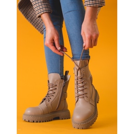 Genți de damă Shelovet din piele bej 1