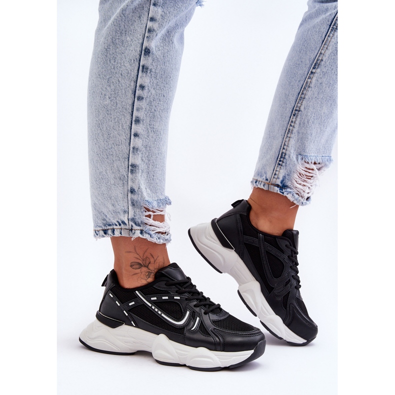 FG2 Pantofi Sport Dama Tenisi Negri Feluci negru 1