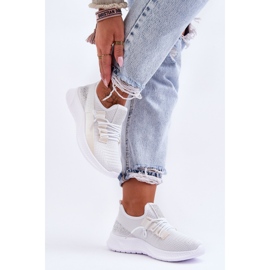 PM1 Pantofi sport slip-on de damă, albi, Hold Me! 2