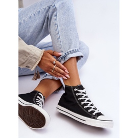 FR1 Pantofi de damă Classic High Top Remos alb-negru 2