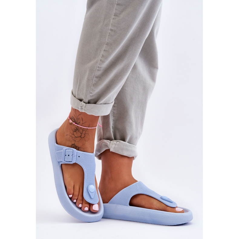 Șlapi Apollo Blue Foam pentru damă albastru 2